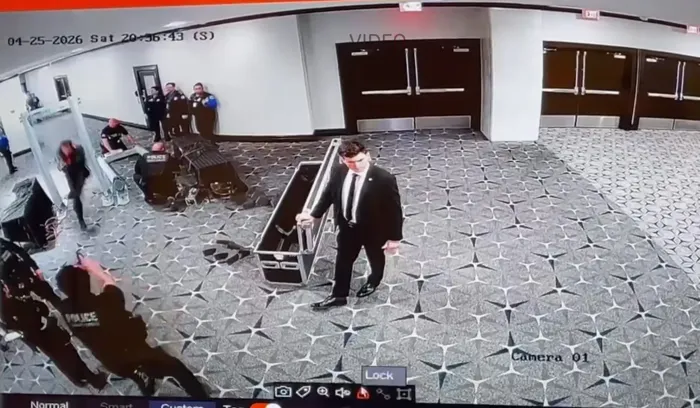 4 طلقات.. مقطع فيديو يعيد رسم مشهد الهجوم على عشاء ترامب