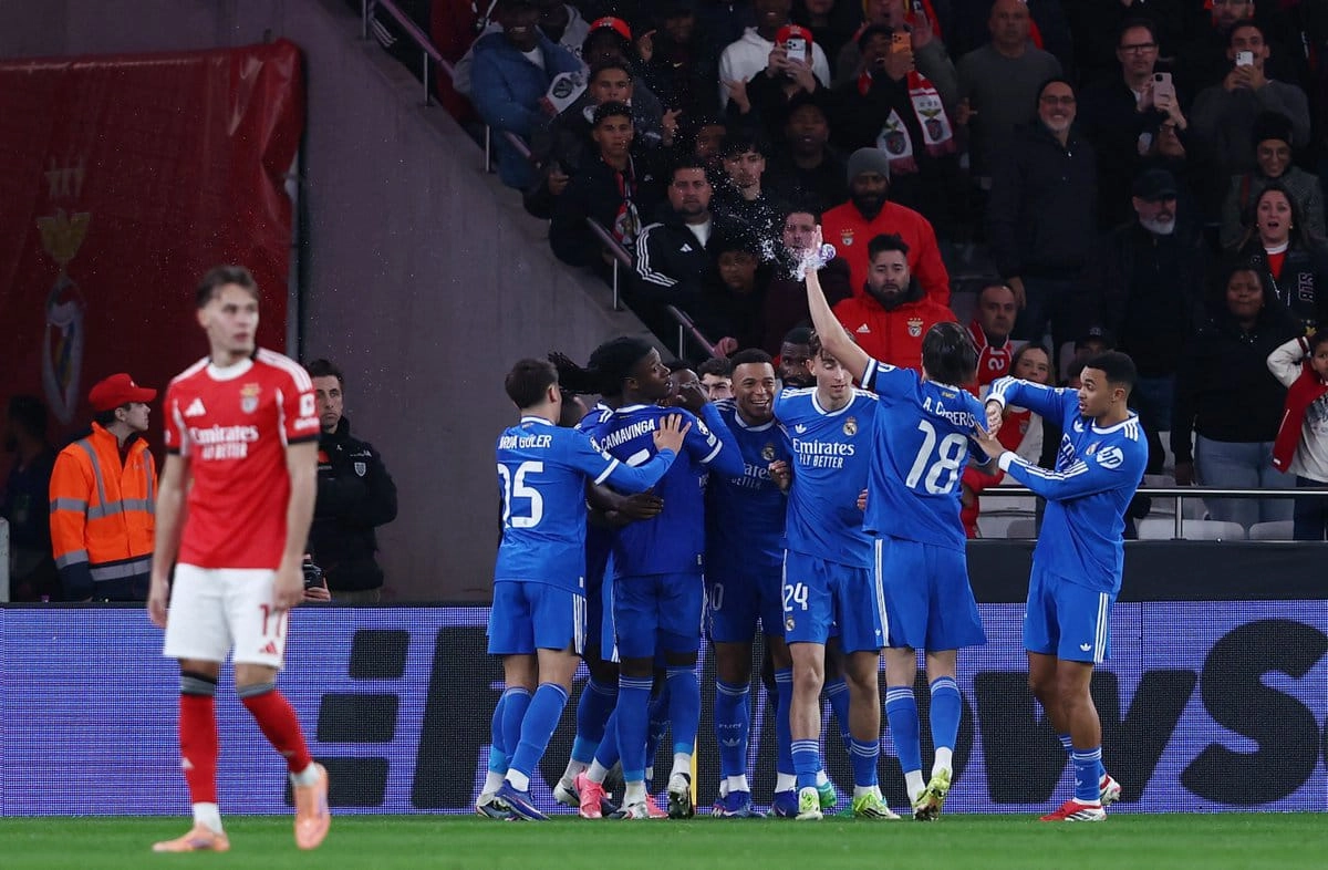 ملحق دوري الأبطال.. ريال مدريد يثأر من بنفيكا وباريس يقهر موناكو | القاهرة الاخبارية 