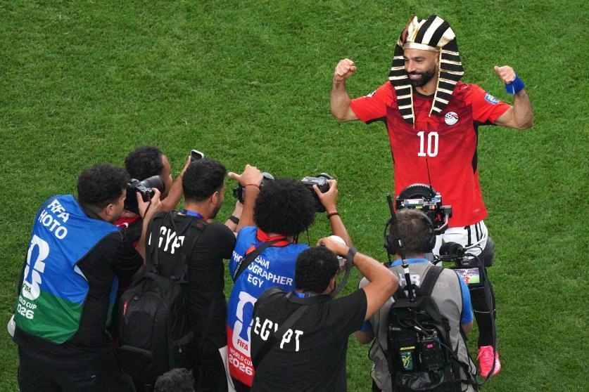 محمد صلاح يتصدر قائمة أكثر اللاعبين صناعة للفرص بمونديال 2026
